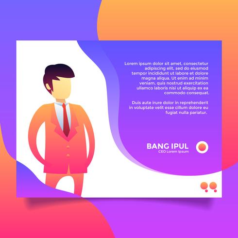 Testimonial Design Template Vector