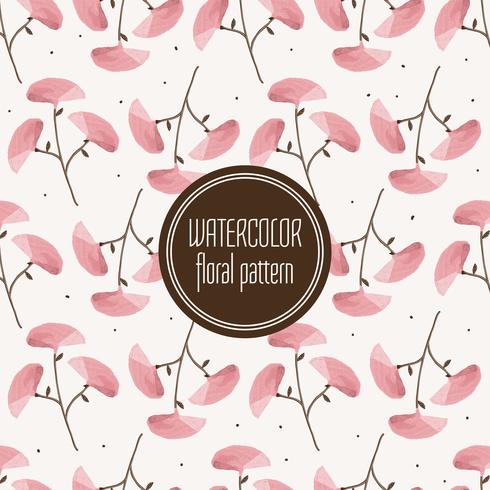 Watercolor Floral Pattern vector