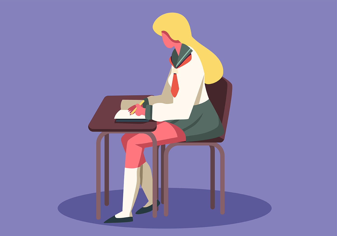Exchange Student 273528 Vector Art at Vecteezy