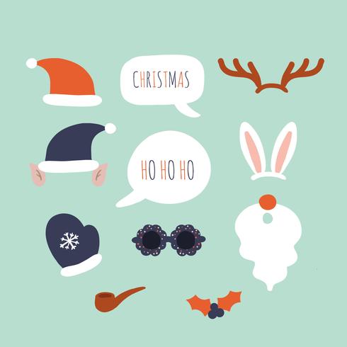 Christmas Photo Book Collection vector