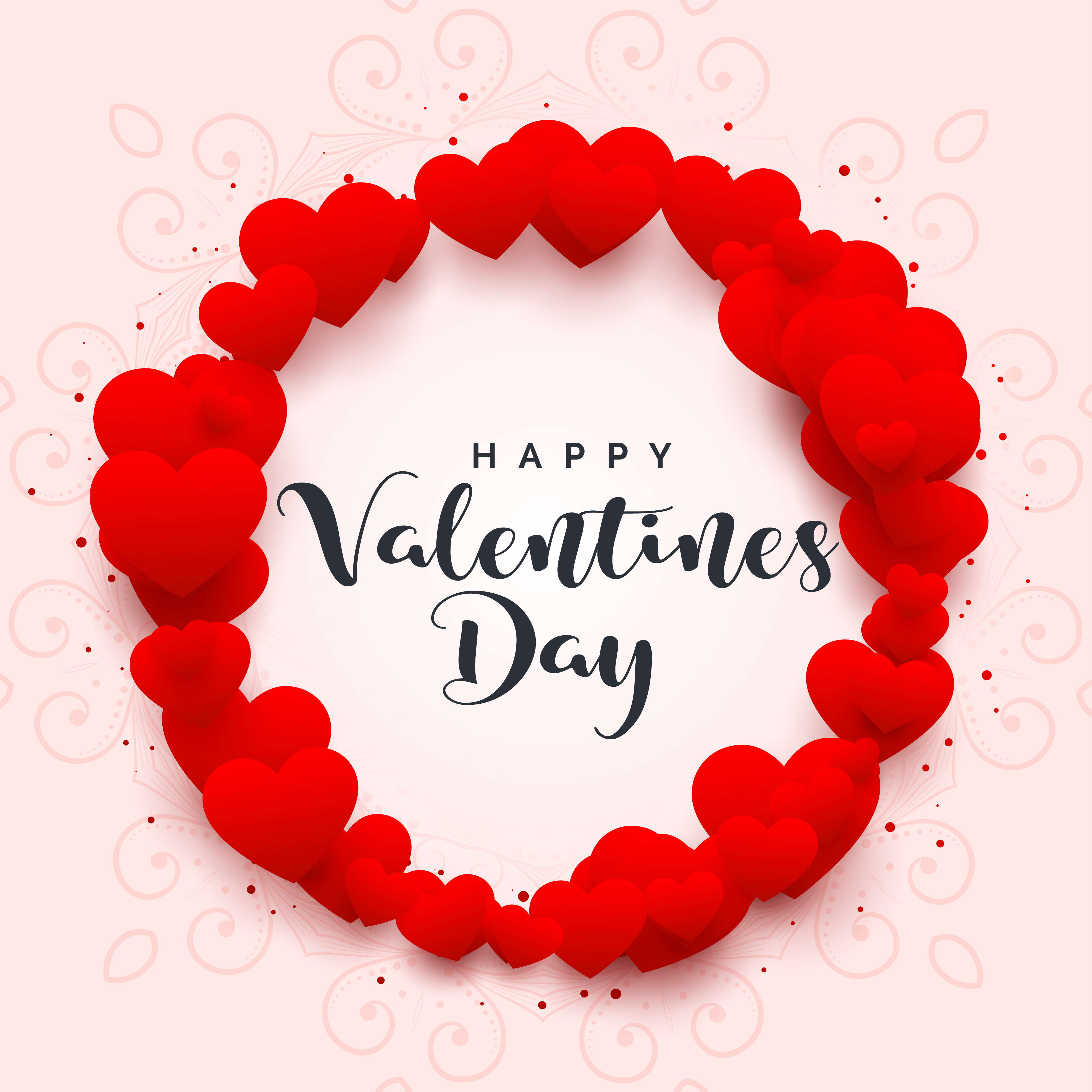 hearts frame for happy valentines day - Download Free Vector Art, Stock Graphics & Images
