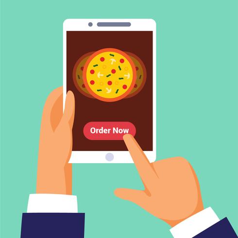 online food order vector