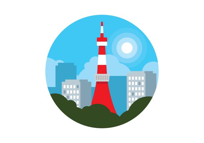 Torre de Tokio vector