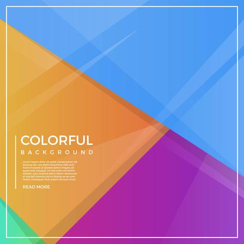 Flat Modern Colorful Vector Background