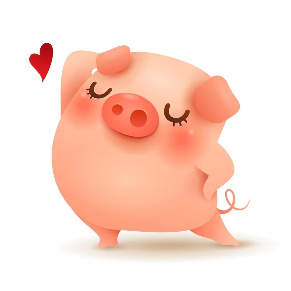 The Pretty Little Pig vector