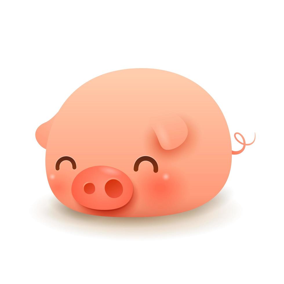 The Little Pig vector