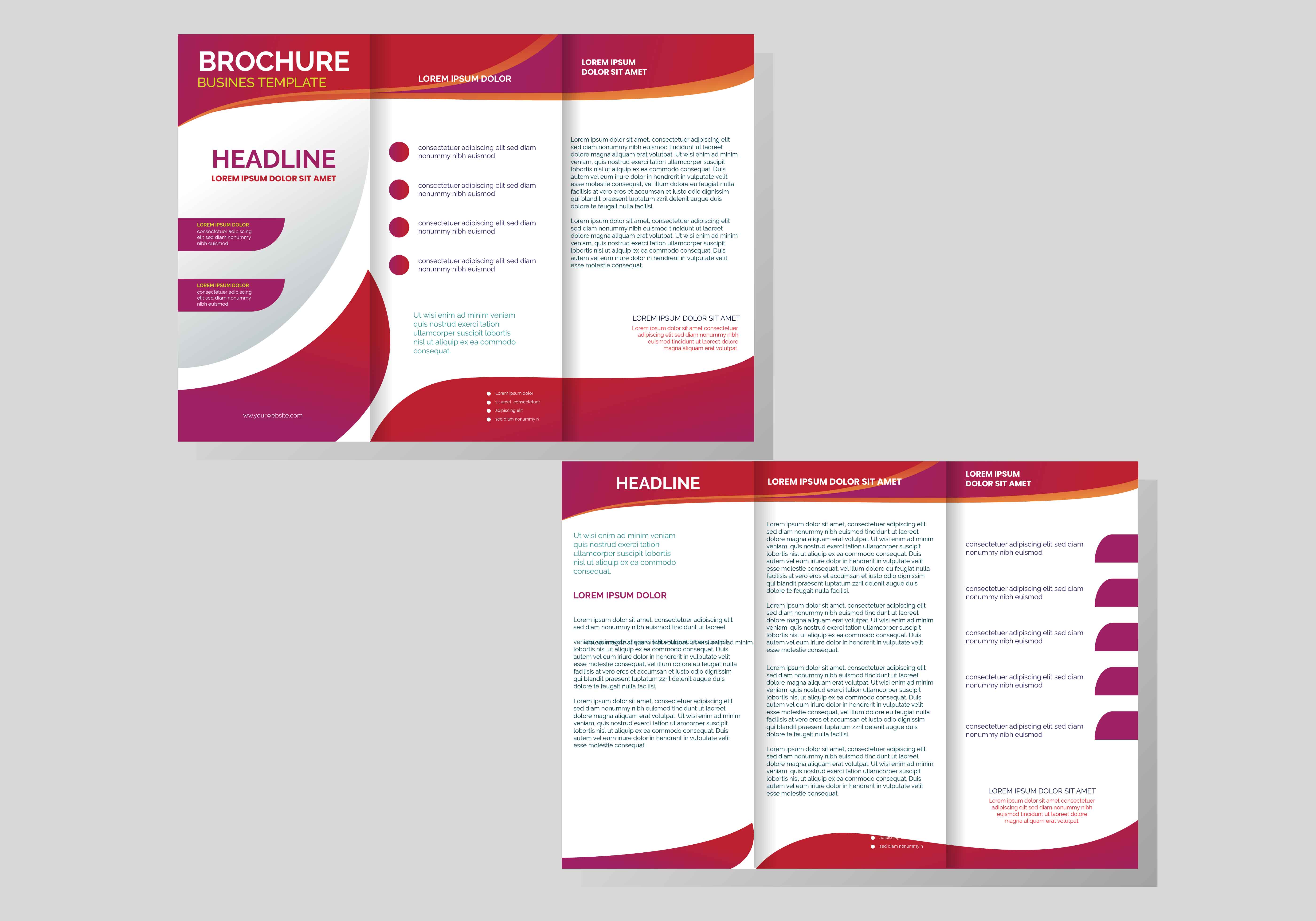 Online Brochure Template Free