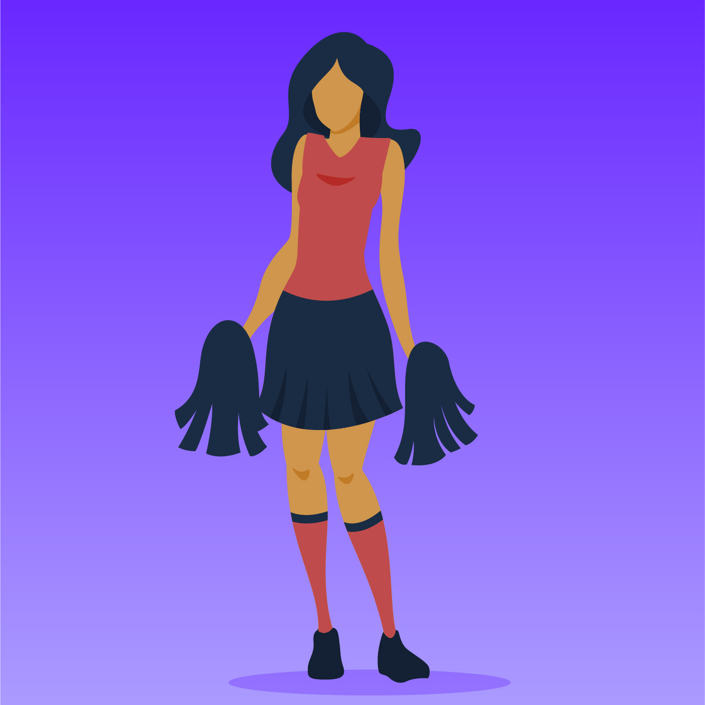 Download Cheerleader Svg Free Download / SVG DXF Cheer Cut File ...