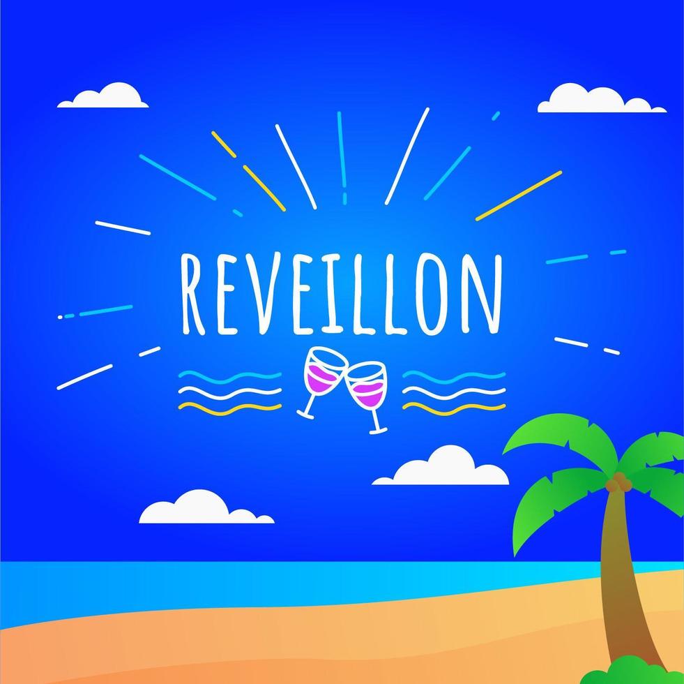 reveillon vector