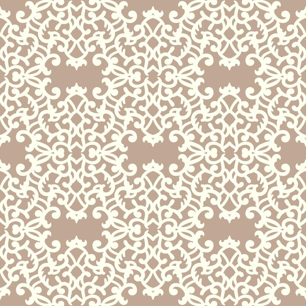 Vector Seamless Pattern. Laser Cut Template