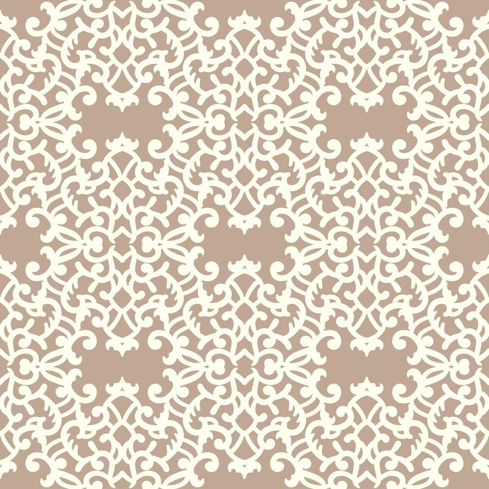 Vector Seamless Pattern. Laser Cut Template