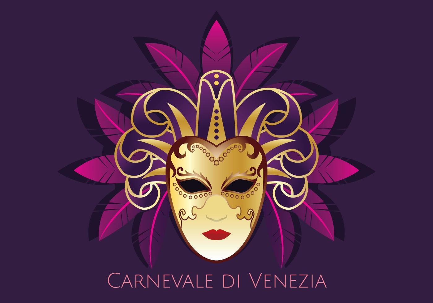 Carnevale di venezia Mask vector