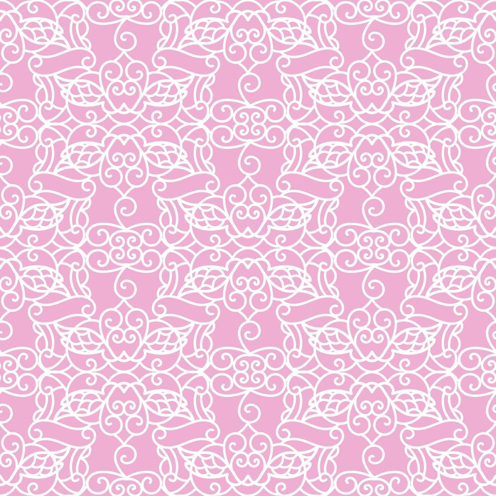 Ornamental Seamless Pattern. Laser Cut Template vector