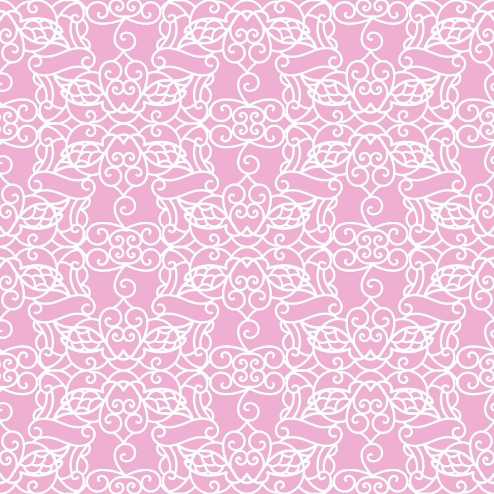 Ornamental Seamless Pattern. Laser Cut Template vector