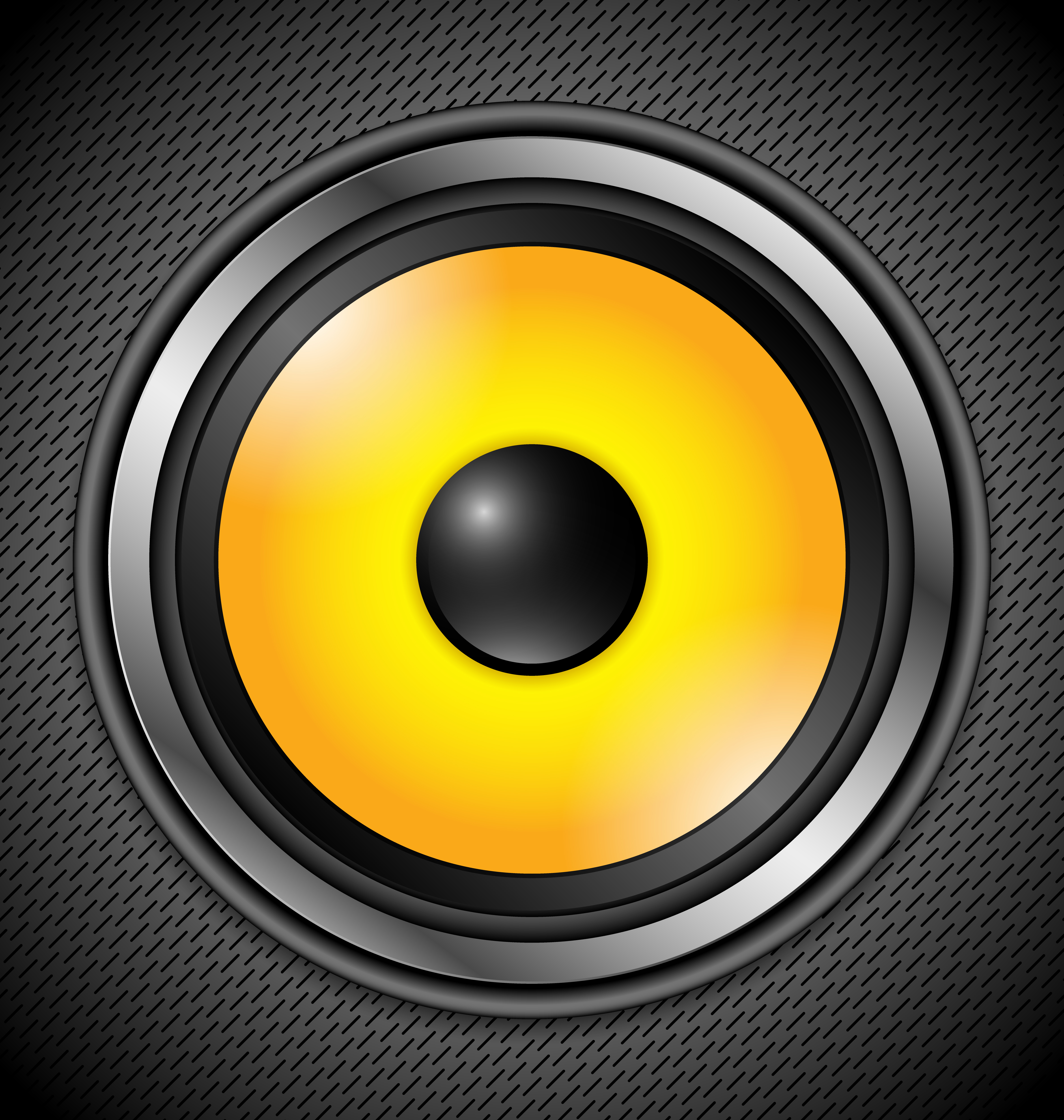 Yellow Modern Speaker 274392 Vector Art at Vecteezy