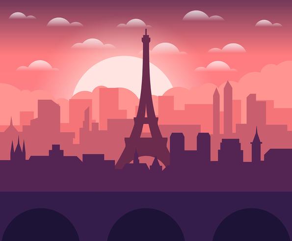 Paris Illustration vector