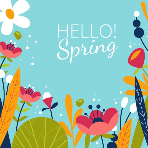 Spring Backgrounds vector