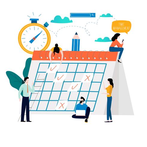 Time management vector