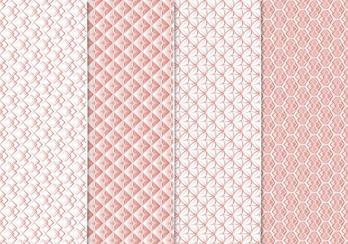 Rose Gold Seamless Patterns