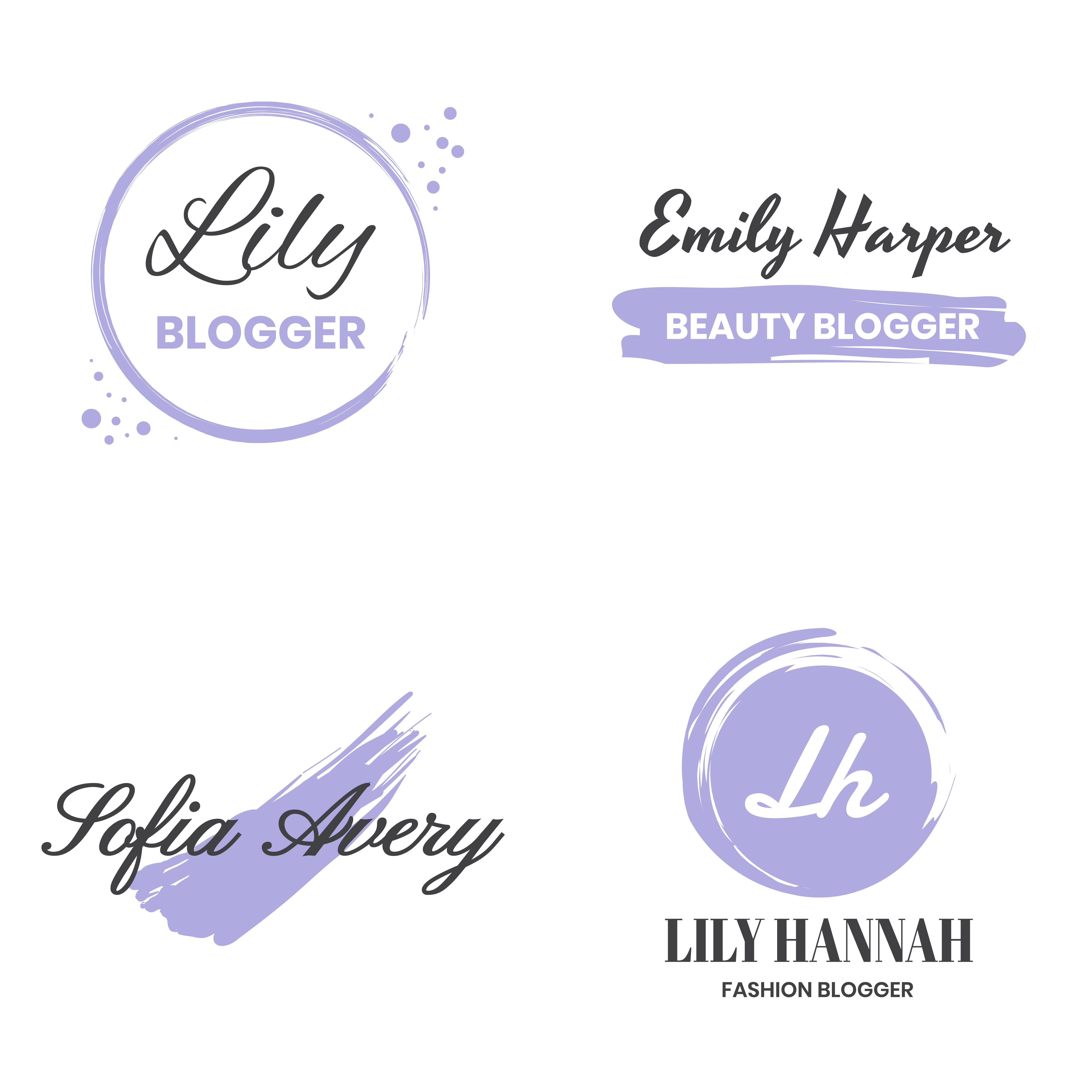 Download Feminine Vintage Retro Vector Logo - Download Free Vectors, Clipart Graphics & Vector Art