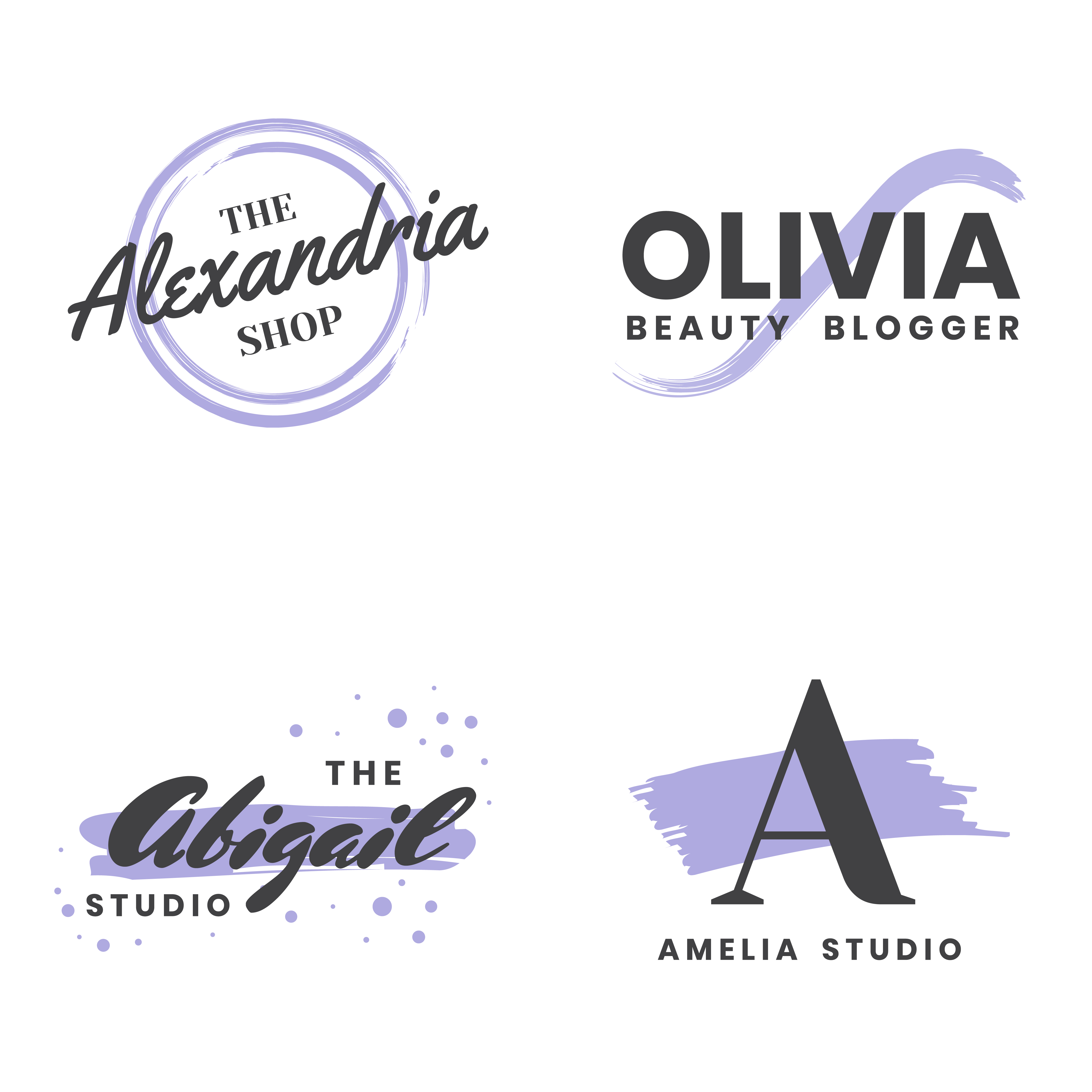 Download Feminine Vintage Retro Vector Logo - Download Free Vectors, Clipart Graphics & Vector Art