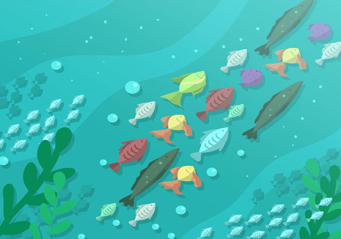 Ocean Background vector