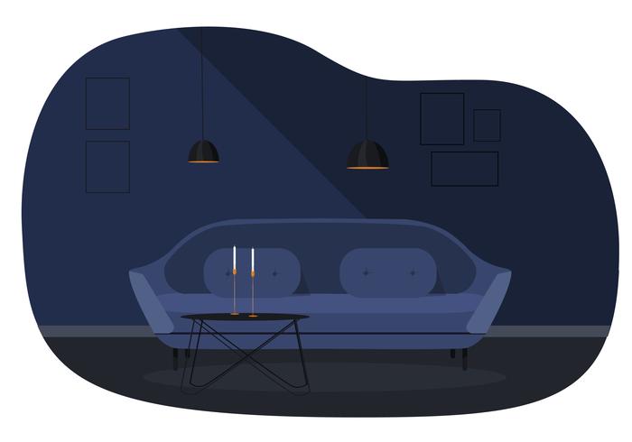 Vector Livingroom Illustration