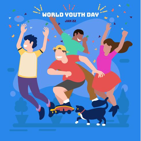 World Youth Day vector