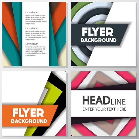 fresh fashion background flyer style background Design Template vector