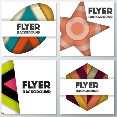 fresh fashion background flyer style background Design Template vector