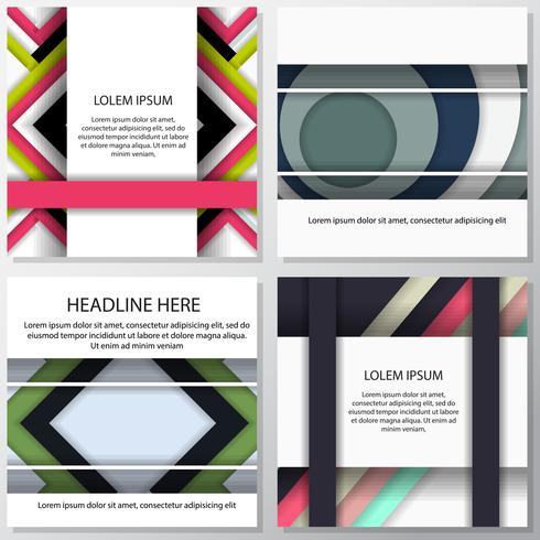 fresh fashion background flyer style background Design Template vector