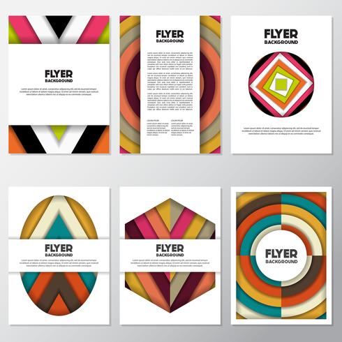 fresh fashion background flyer style background Design Template vector