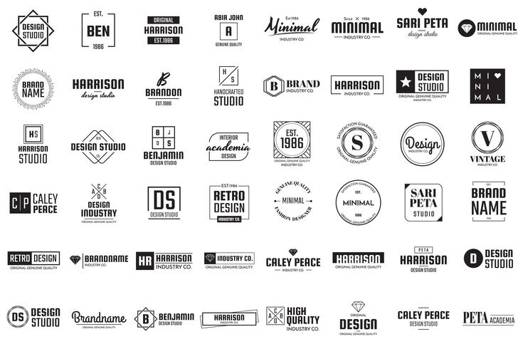 Minimal Vector Logo for banner