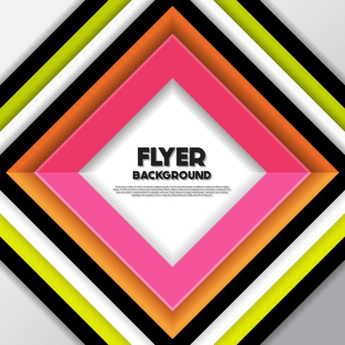 fresh fashion background flyer style background Design Template vector