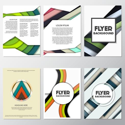 fresh fashion background flyer style background Design Template vector