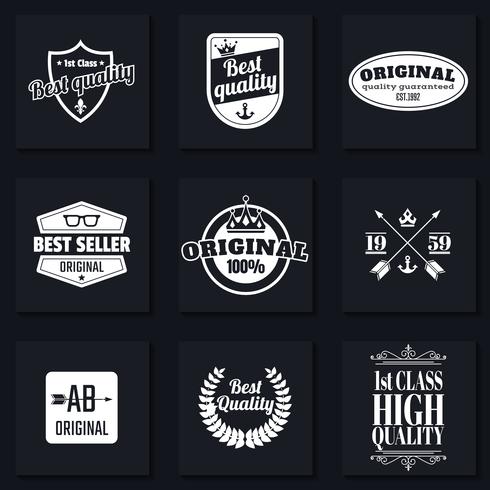 Vintage Retro Vector Logo para banner