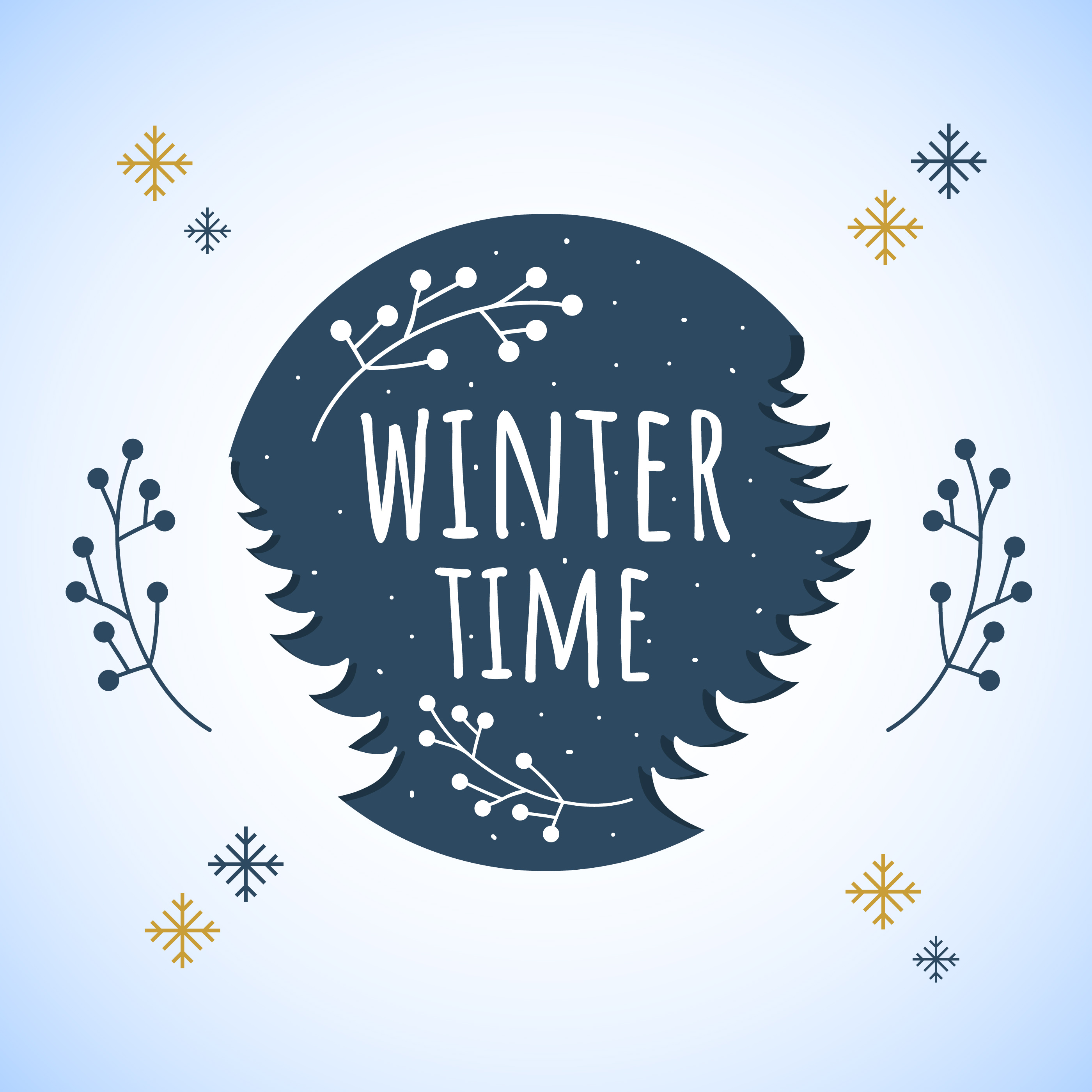  Winter  Time Vector  276034 Download Free Vectors  Clipart 