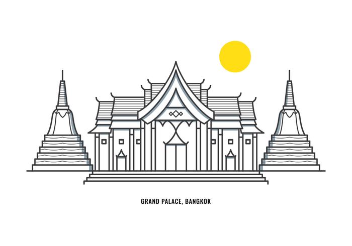 Grand Palace vector