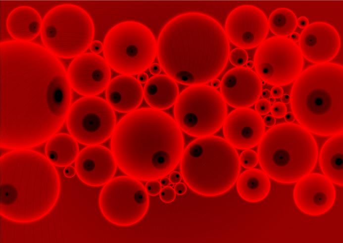 Red cells vector