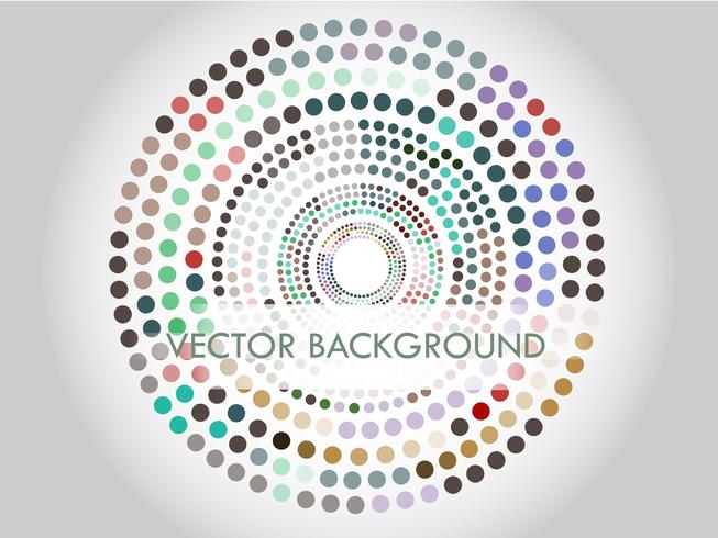 Circles in circles vector