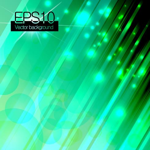 Abstract green shiny background, vector illustration