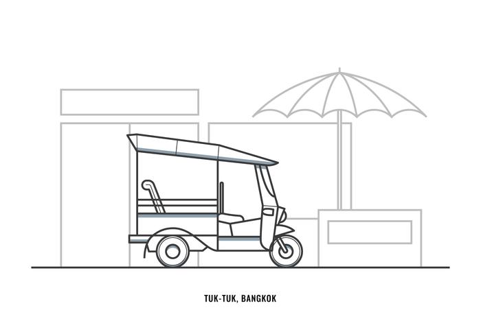 Tuk tuk vector