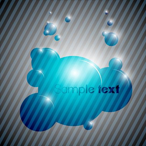 Colorful bubble background eps10 vector