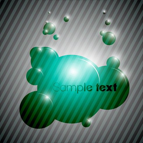 Colorful bubble background eps10 vector