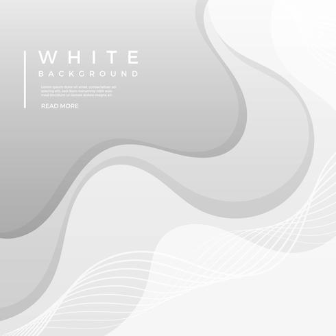 Flat Clean White Vector Background