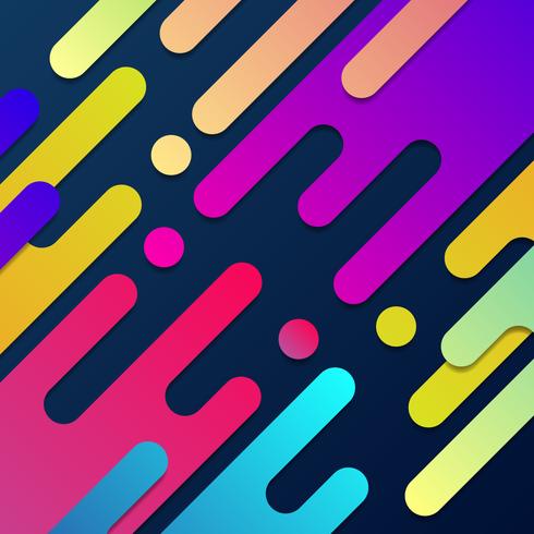 Colorful Modern Abstract Layout And Background vector