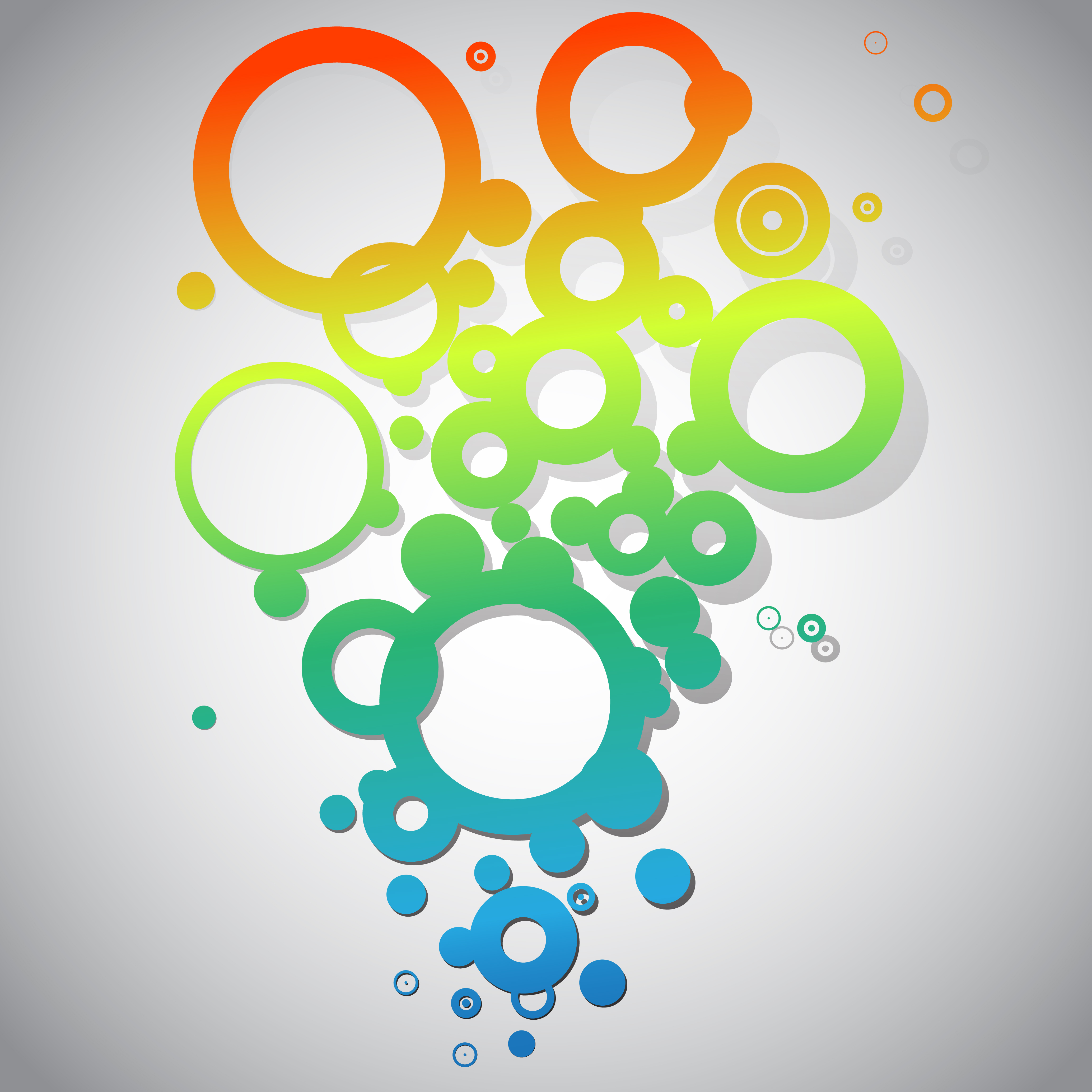 Abstract black and white circles vector 276405 Vector Art at Vecteezy