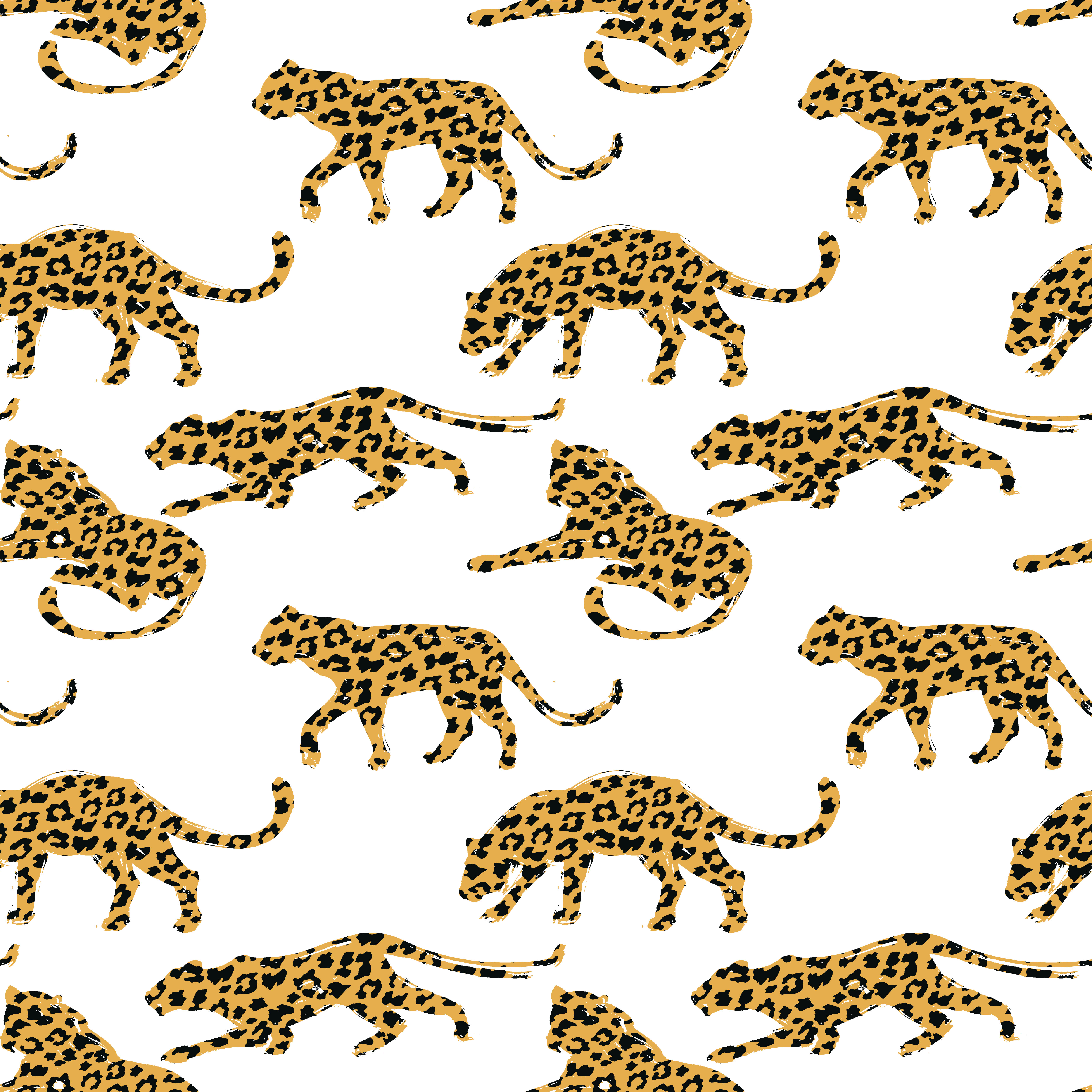 Download Seamless exotic pattern with abstract silhouettes of animals. 276411 Vector Art at Vecteezy
