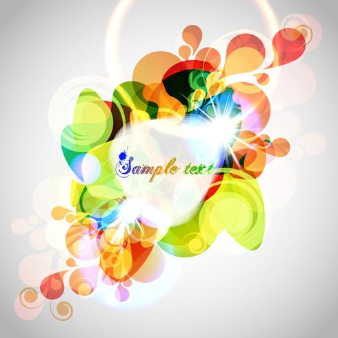 Abstract background colorful template vector
