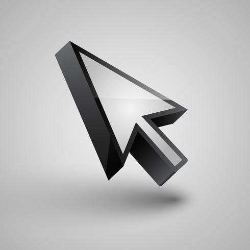 Vector arrow cursor